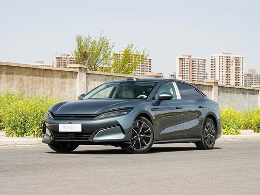Jakość  2025 Powerful Han L BYD Electric Vehicle with Max Power 500 KW and Leather Rudder 1000V High Voltage Fast Charging fabryka