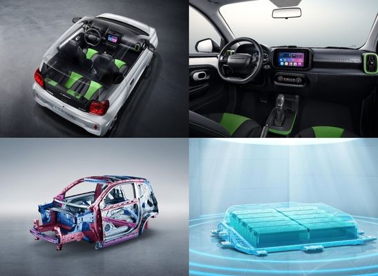 311 km Endurance Roewe Clever Mini samochód na akumulator z kierownicą po lewej stronie Energiczna wizja