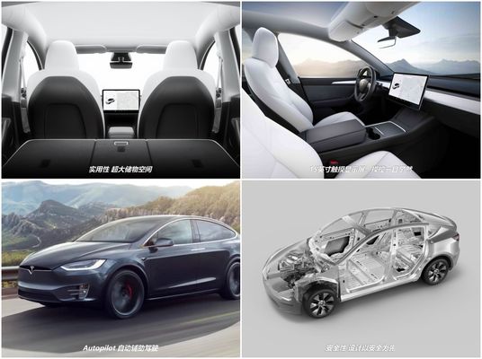 Chiny Producent Nowy produkt Tesla Model Y Wersja z długim napędem akumulatorowym Używany sedan