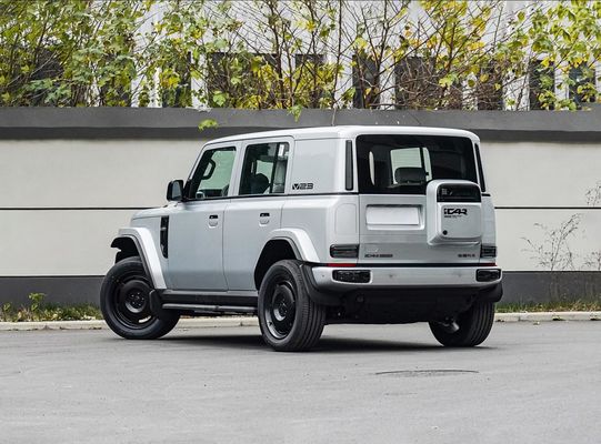 5-osobowy SUV w pełni elektryczny Chery iCAR V23 z dachem słonecznym i tylną kamerą