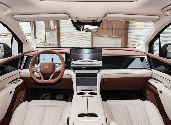 Poziom kół 3045MM MPV Hybrid z 7 miejscami i 1805MM Wysokość BYD Xia 2025 Model Big Space Vehicle