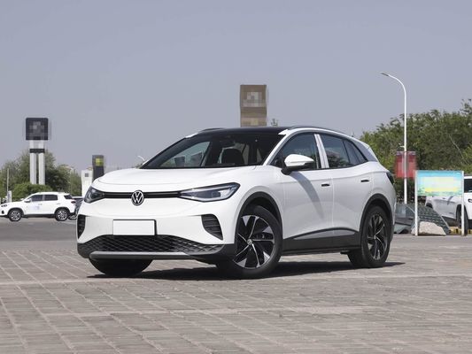 2025 VW Pojazd elektryczny ID.4 Szybkie ładowanie Samochód Długi zasięg 601km 80,4kWh Akumulator Gorąca sprzedaż Nowy model Dobra wydajność z dachem słonecznym